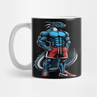 I'm Going To The Gym bodybuillding Gift, Motivation, Workout Gift,Dragon tato Mug